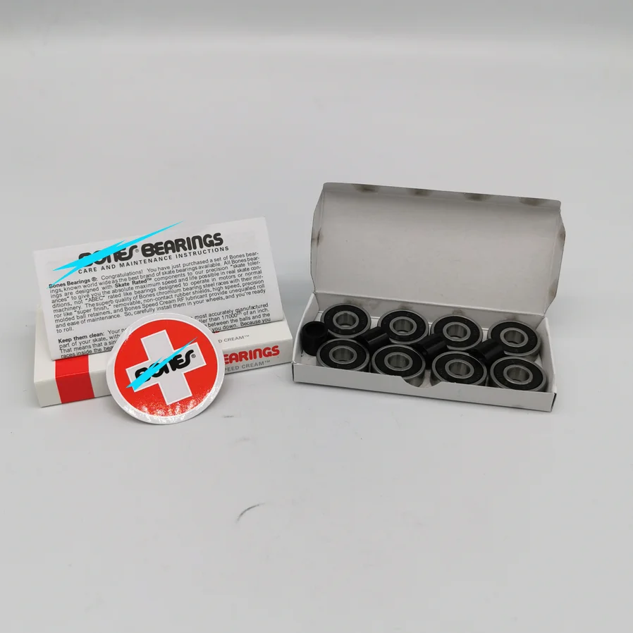 Прецизионные подшипники для скейтборда скутера роликовых коньков хромированная