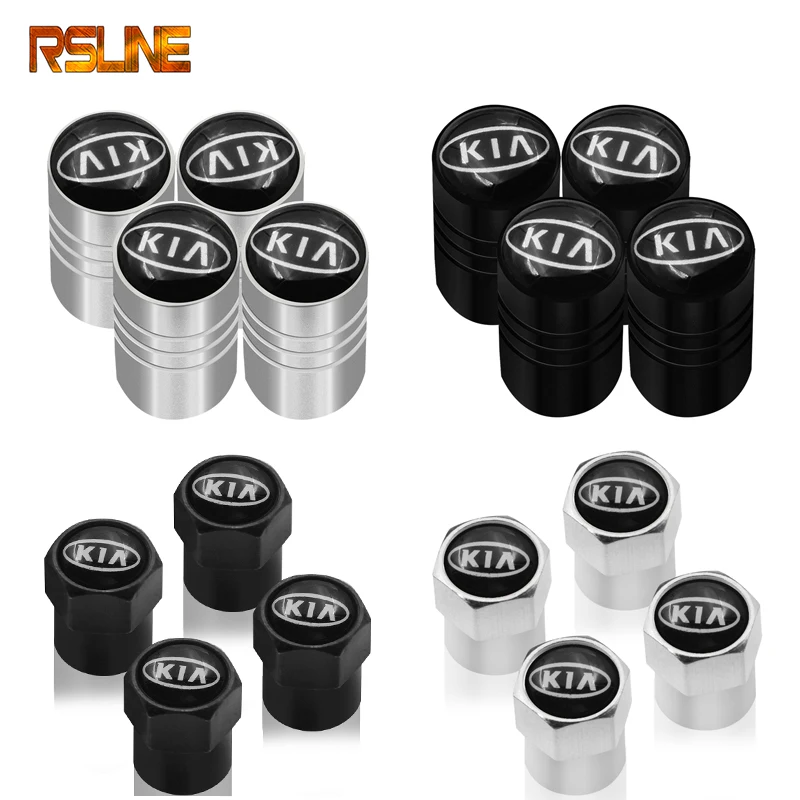 Автомобильные шины 4 шт. крышка штока клапана колпачков для Kia Ceed Rio Sportage R K3 K4 K5 Sorento