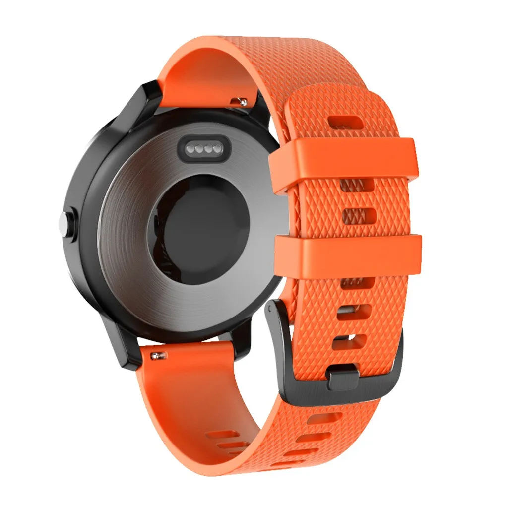 Маленький силиконовый ремешок на запястье для Garmin Vivoactive 3, браслет, Смарт-часы, ремешок для мужчин, Т-образный ремешок для женщин и мужчин, спортивный ремешок для часов, 19Aug