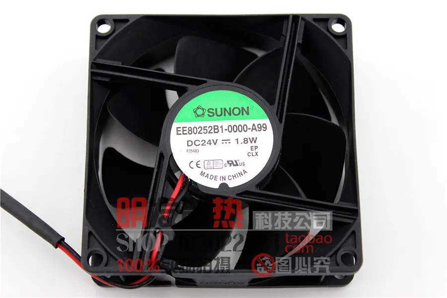 Новые 8 см 8025 1 W EE80252B1 0000 A99 24V инвертор вентилятор|Охлаждающие подставки для