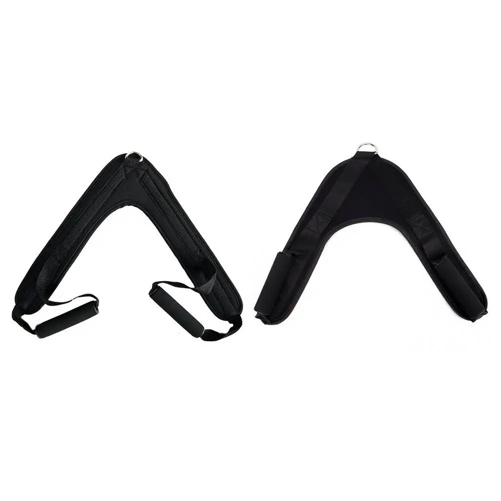 

V-Shaped Drag Handle Load Bearing Capacity Leggings Strap Abs Straps Shake Handshandle With Leggings Belt Cover Nylon Tension