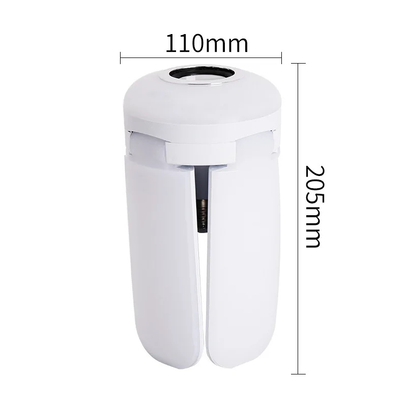 

E27 RGB Bluetooth Music Four Leaf Light 50W Smart Remote Control Colorful Folding Household Deformable Music Ceiling LED Bulb