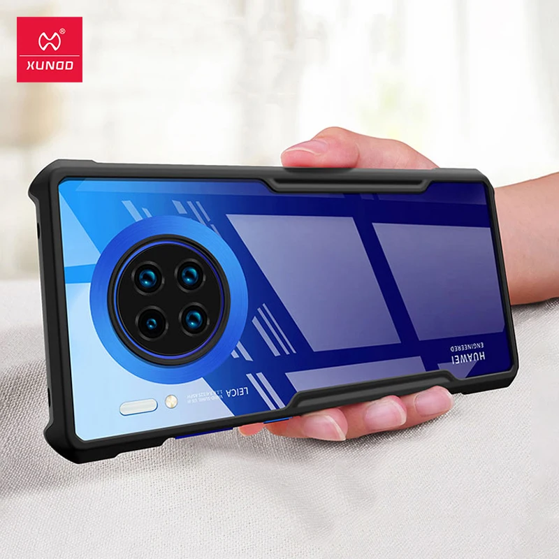 Чехол Xundd для Huawei Mate 30 Pro противоударный Прозрачный чехол телефона подушки