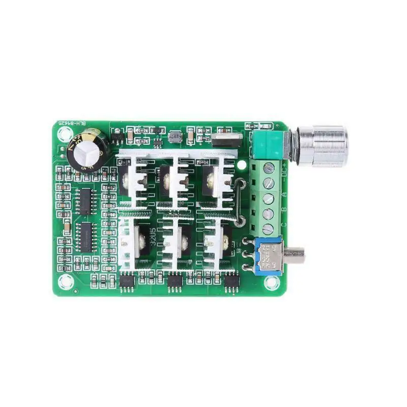 

Sensorless Motor Speed Controller Brushless DC5-36V Isolated Terminal 6x8cm