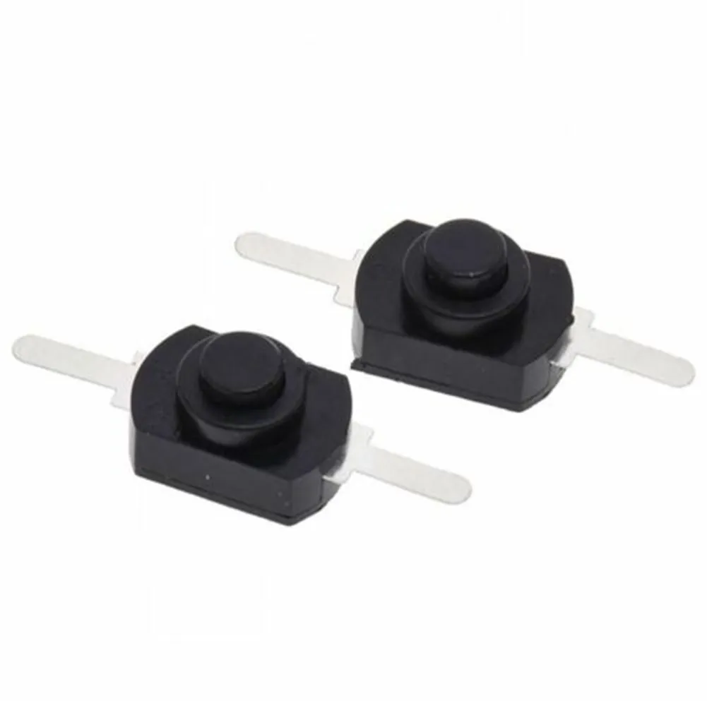 

10x1A 30V DC 250V черная Блокировка ВКЛ/ВЫКЛ фонарь, кнопочный переключатель