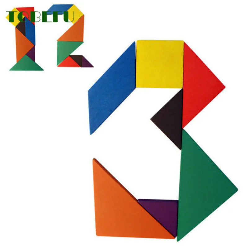 Забавные красочные деревянные рандомные игрушки TOBEFU для детей головоломки