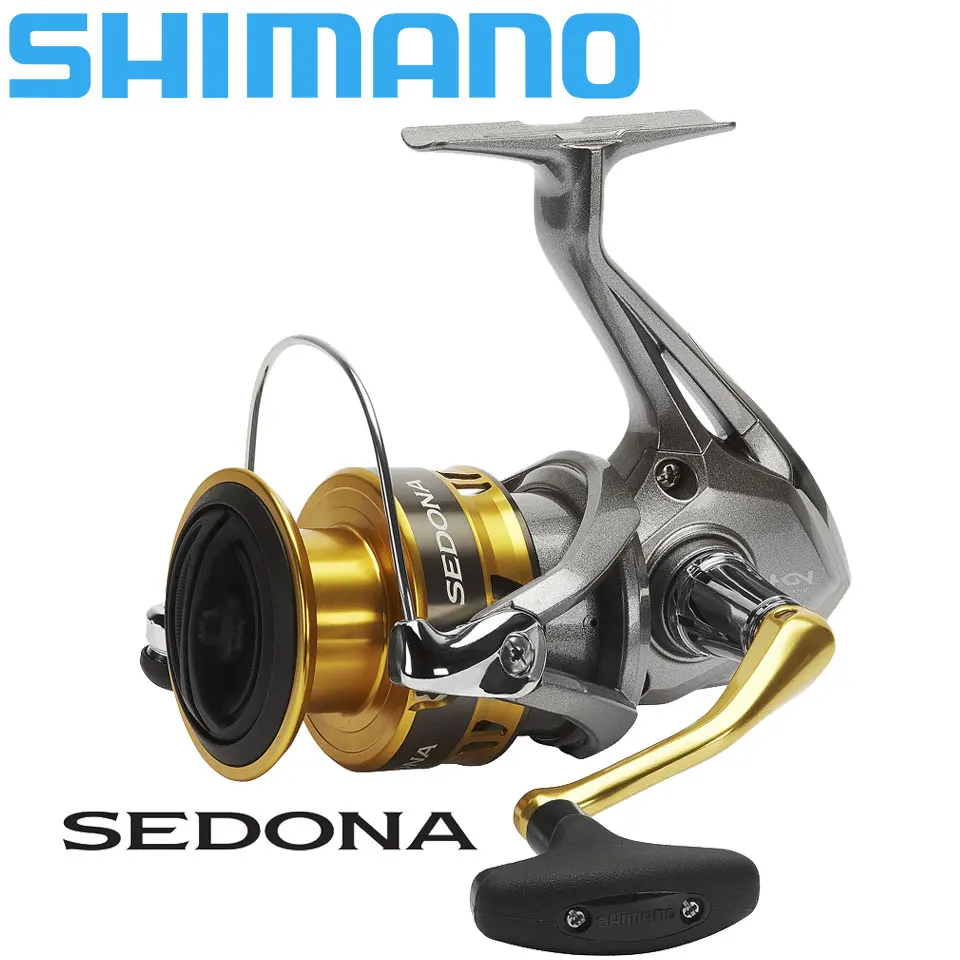 

SHIMANO Spinning Fishing Reel SEDONA 5.0:1/6.2:1/4.7:1 Ratio 3+1BB HAGANE GEAR 3-11KG Power 1000-C5000XG