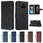 Чехол для Xiaomi Poco X3 Pro, чехол PocoX3 Pro, кожаный чехол-бумажник для Poco M3 Pro F3 X3 GT X 3 NFC, чехлы для телефонов, откидной Чехол, Coque