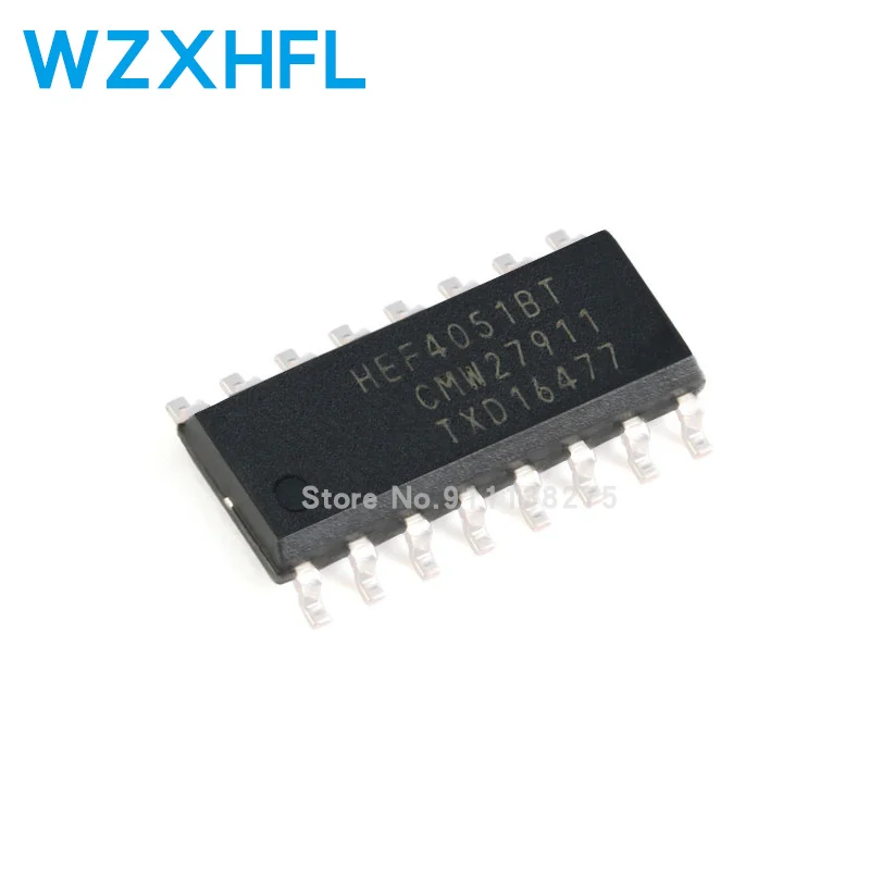 

10 шт./лот новый оригинальный Hef4051bt, 653 8-канальный аналоговый мультиплексор/демультиплексор