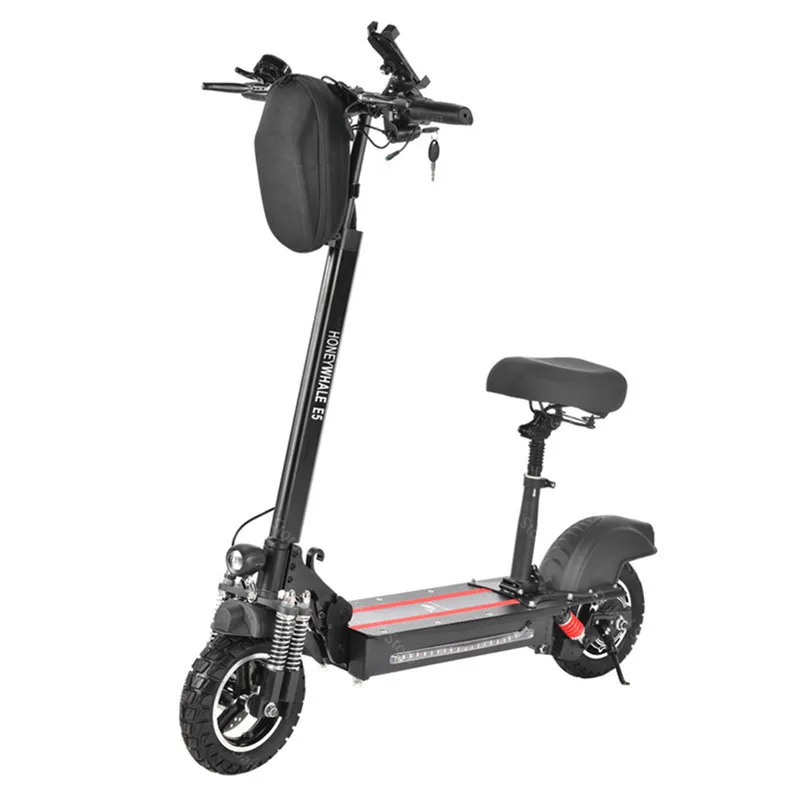 HONEYWHA электрический скутер с сидением двух колесных электрических скутеров 500 Вт