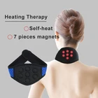 Здравоохранение 7 магниты лечебно-профилактические согревающие Отопление Пояс Массажер защита спонтанная шеи Поддержка скобка