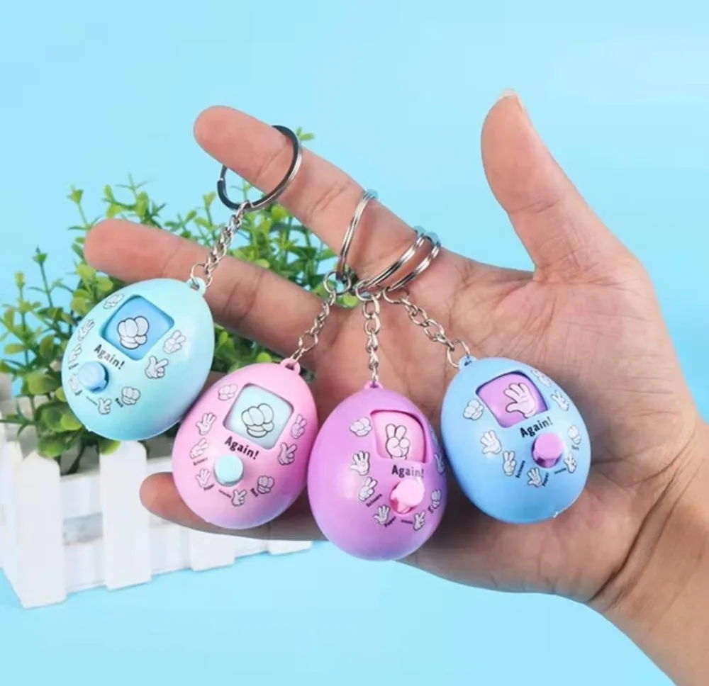 2 шт. Новинка игрушка Мультфильм Креативные скучные рок-бумага-ножницы догадка