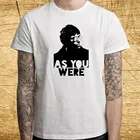 Мужская белая футболка с логотипом Лиама Галлахера, размеры от S до 3XL, модная Классическая футболка