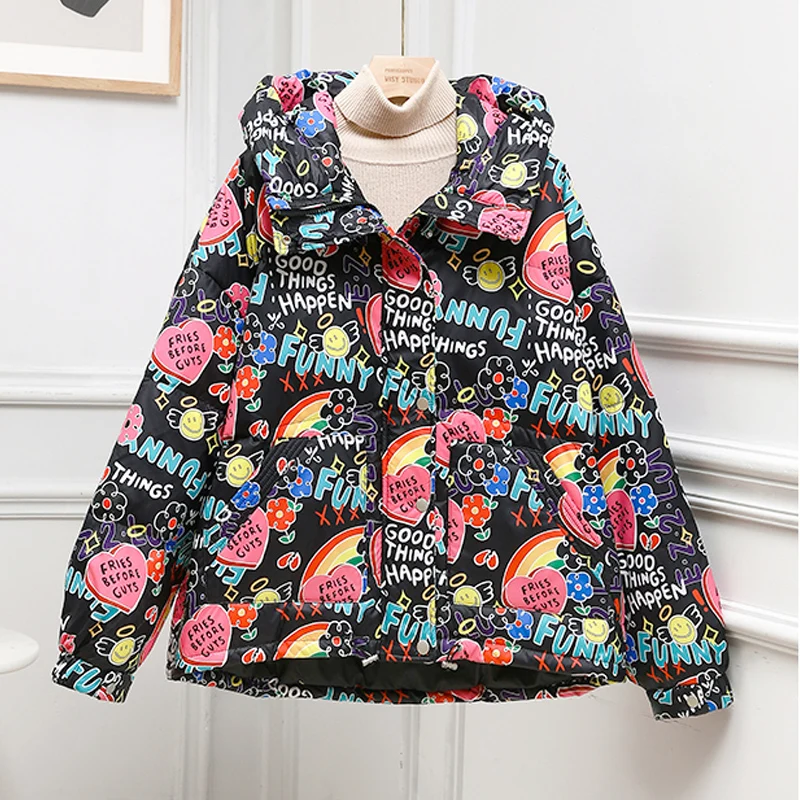 Женская зимняя куртка с капюшоном плотное теплое пальто повседневное зимнее