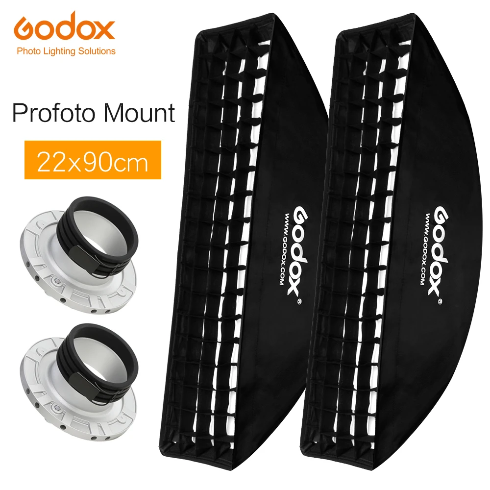 Фотовспышка для телефона Godox 2 шт. размеры 9x35 22x90 см|Софтбоксы| |