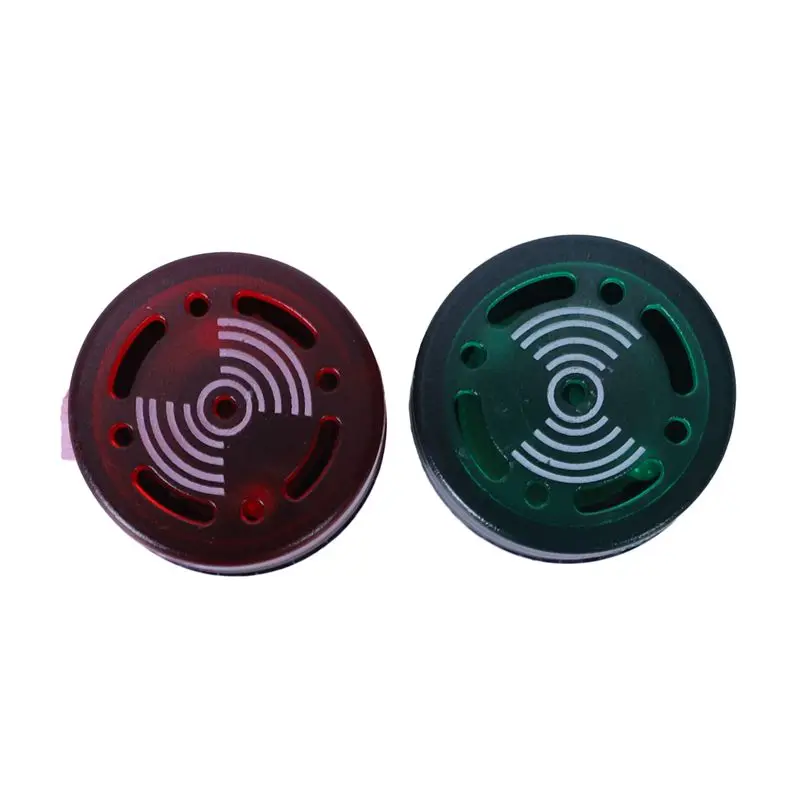 2 Pcs Red Green LED Buzzer Beep Indicator Light 22mm AC 220V AD16-22SM | Безопасность и защита