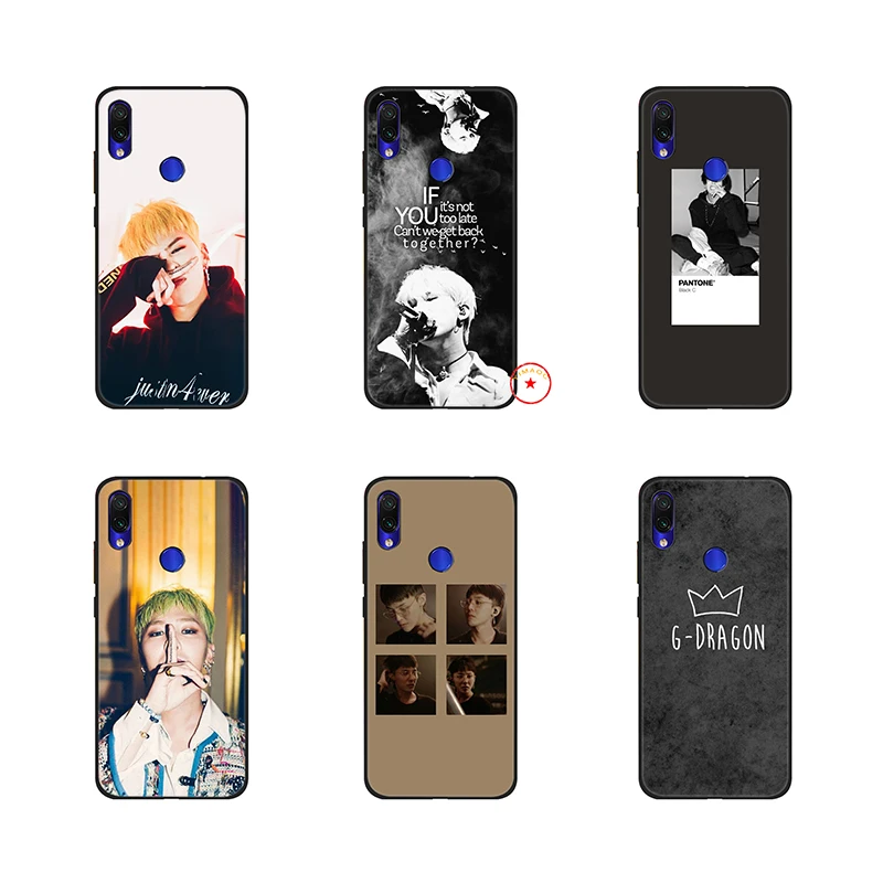 GD Bigbang G Dragon мягкий чехол для Xiaomi mi a1 A2 A3 8 9 Se Lite 9T Pro Max 3 a2 Pocophone F1 |