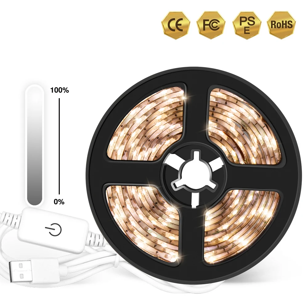 Сенсорный Сенсор IP65 Водонепроницаемый постоянного тока с питанием от USB 1/2/3 м