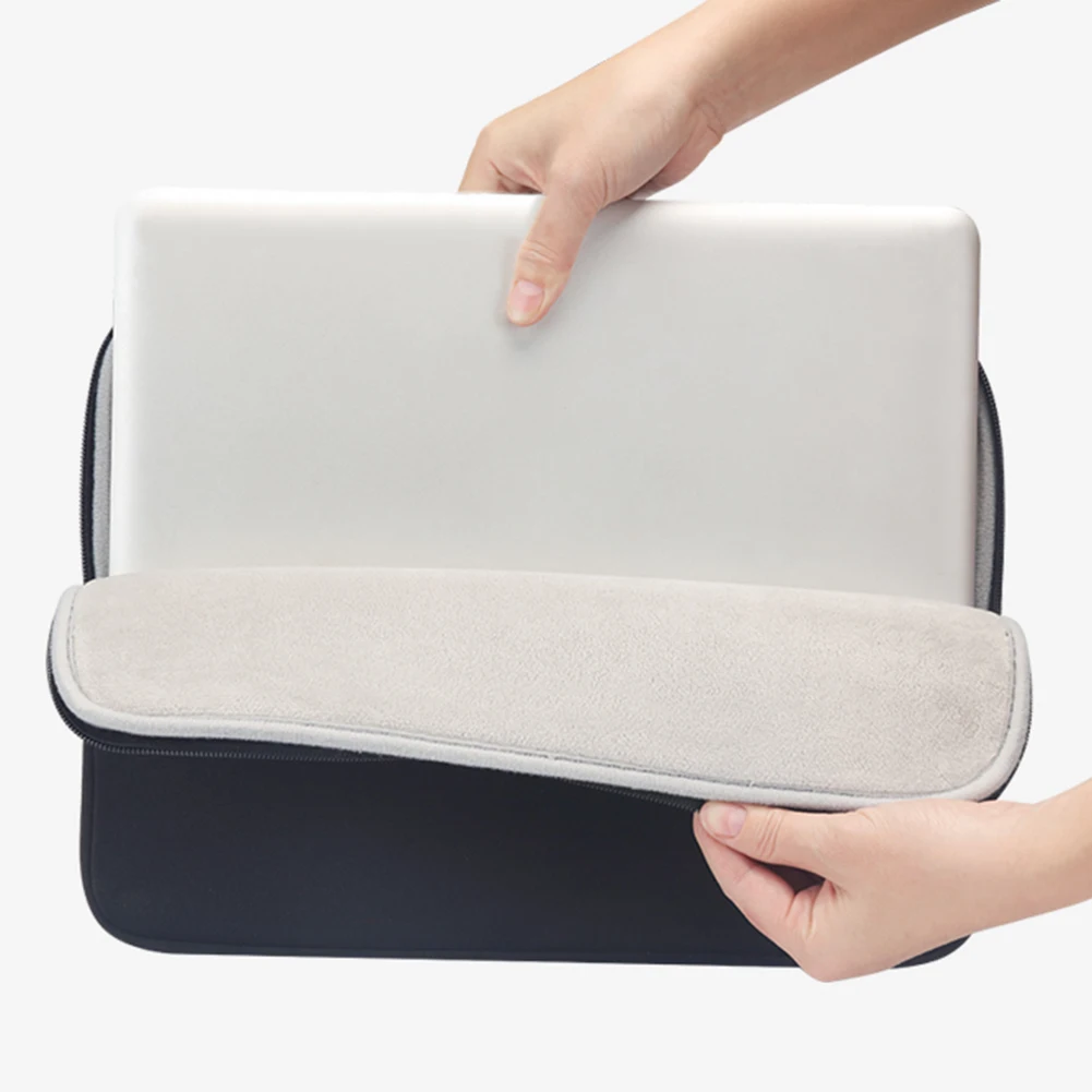 

Shockproof Fleece Laptop Case Tablet Sleeve Cover Bags for Macbookair Notebook Portable Travel Carrying Liner Bag Case