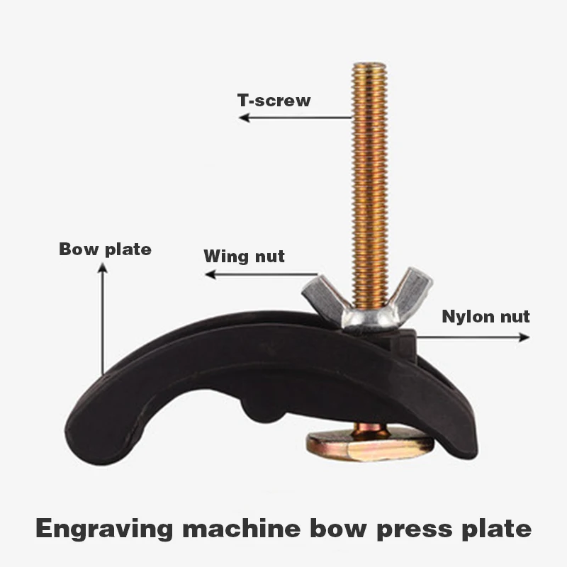 

85mm engraving machine bow press plate CNC engraving machine parts