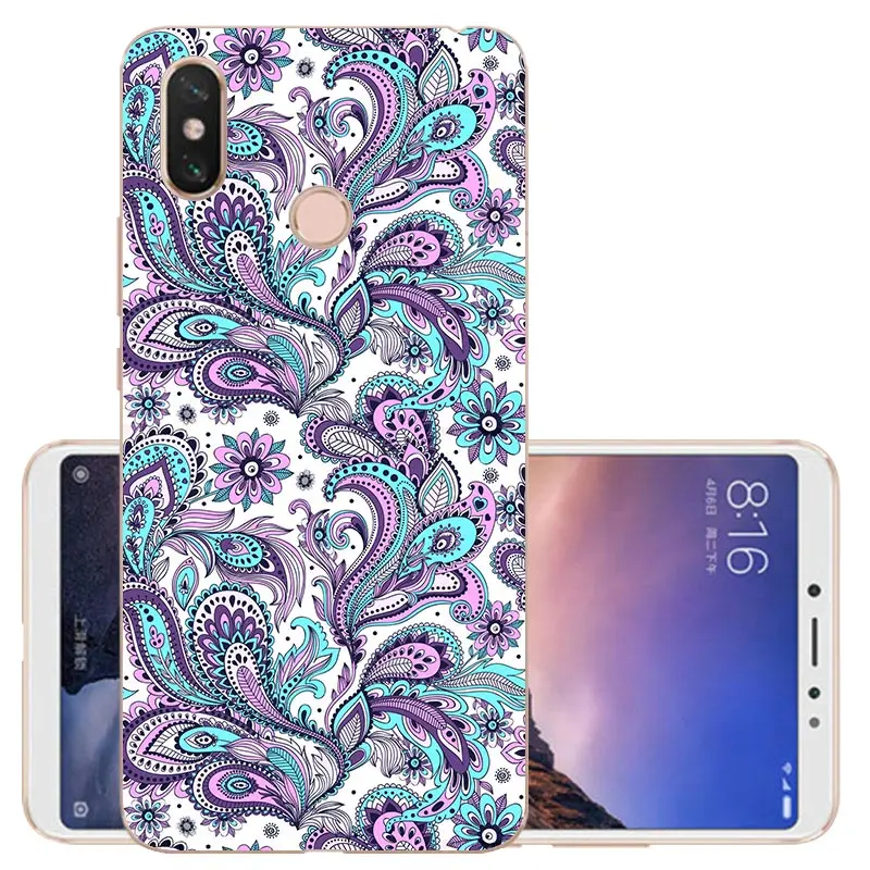 Чехол Caseriver для Xiaomi Mi Max 3 мягкий силиконовый чехол с рисунком Max3 задняя крышка 6 9