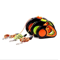 pet traction rope automatic retractable reflective luminous night traction dog rope small and medium sized dog outdoor tractor