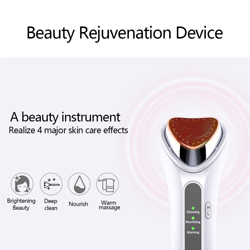 

Profession Facial Beauty Instrument Women Face Care Tool Eye Care Skin Vibration Cleansing Machine Whiten Skin Beauty Tool