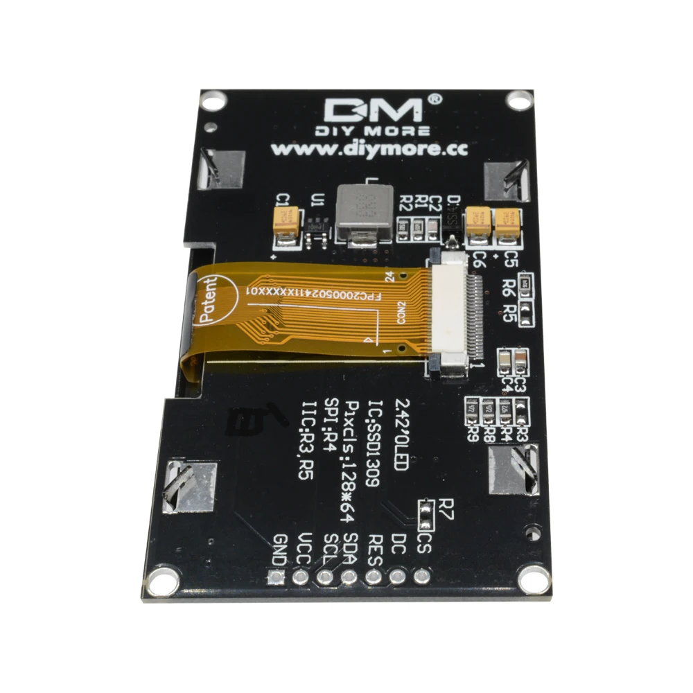 2 42 &quot2 дюймов 12864 128*64 128x64 OLED Дисплей модуль IIC I2C SPI Serial синий ЖК дисплей Экран для C51
