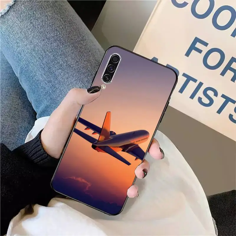 

Aircraft Phone Case For Samsung A40 A31 A50 A51 A71 A20S S8 S9 Plus note 20 ultra