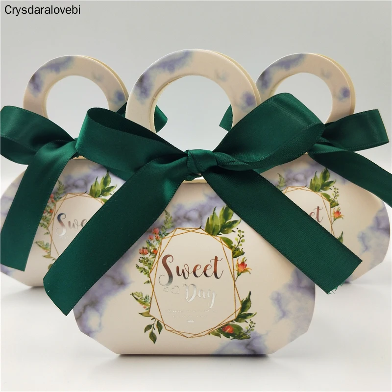 

Candy Boxes Wedding Favors And Gifts Box Marbling Style Party Supplies Baby Shower Paper Chocolate Boxes Package