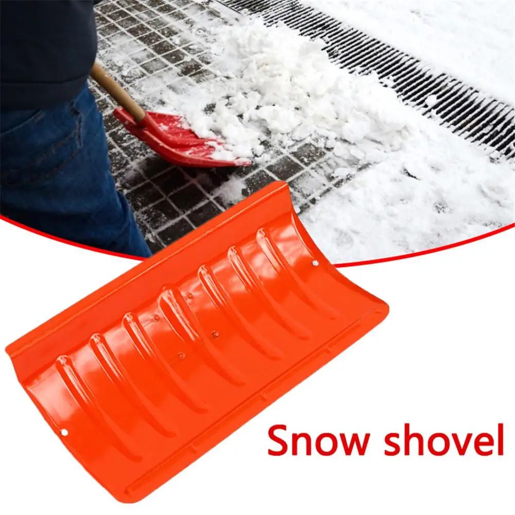 

Portable Stainless Steel Snowboard Snow Shovel Snow Removal Tool Pusher For Courtyard Highway Camping Easy To Carry And Install
