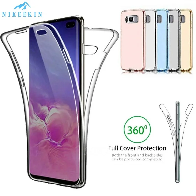 Чехол для телефона из ТПУ Samsung S20 FE Note20 Ultra S7 Edge S8 S9 S10 Lite прозрачный силиконовый