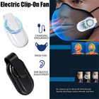 Новинка, маска для лица, мини вентилятор, анти-туман, для детей, для взрослых, Очищающий воздух, портативный, USB Перезаряжаемый, с зажимом, регулировка скорости, умные вентиляторы для лица