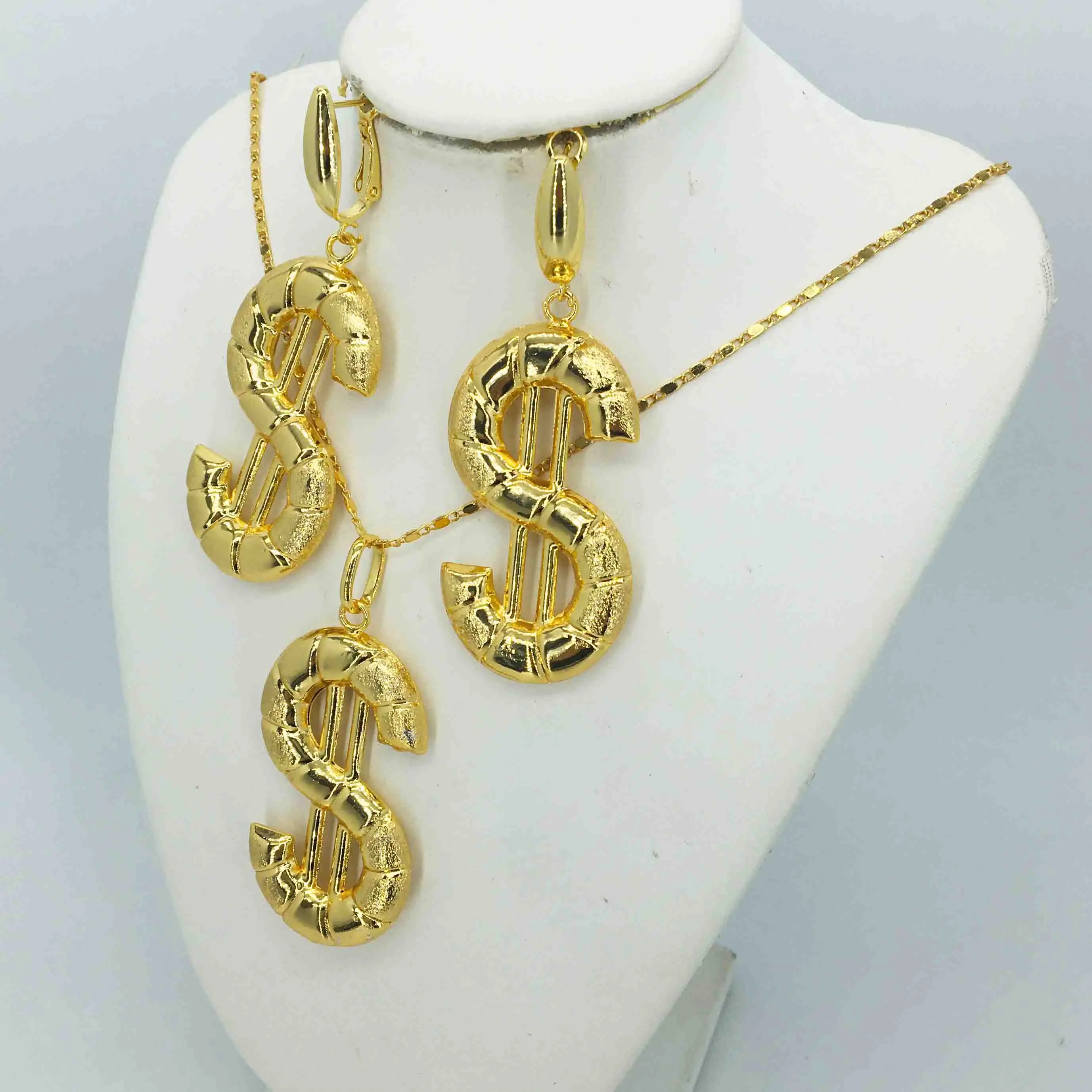 Лидер продаж Модный свадебный комплект ювелирных изделий из Дубая Африки