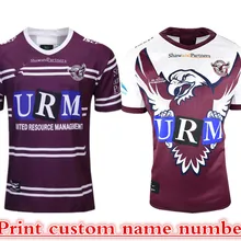 MANLY WARRINGAH SEA EAGLES футболка для регби Размер: S-XXXL принт на заказ номер имя качество идеальное
