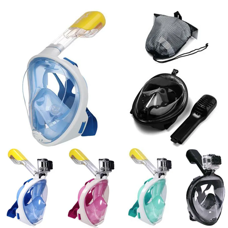 

Diving Mask Scuba Mask Full Face Snorkeling Mask Underwater Anti Fog Snorkeling Diving Snorkel Diving for Women Men Kids Equip