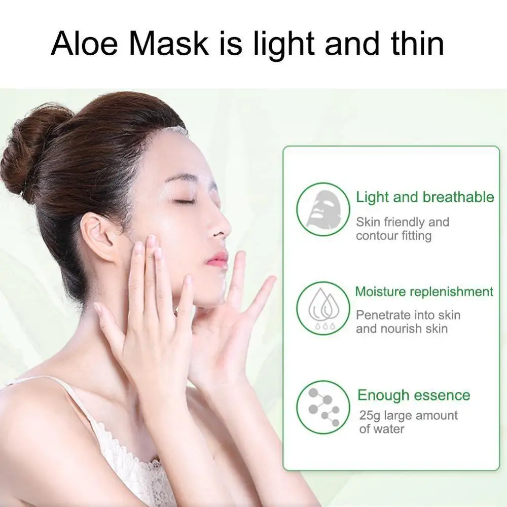 С алоэ увлажняет и восстанавливает поверхность воды пленка для удаления акне