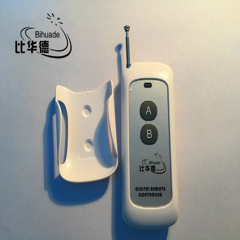 Новый красивый дизайн 2 кнопочный пульт дистанционного управления 315 МГц 433