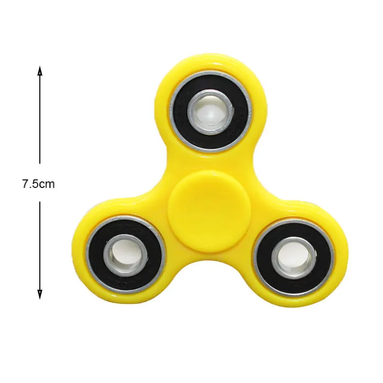 Керамический подшипник Tri Spinner ABS EDC ручной Спиннер для аутизма и СДВГ антистресс