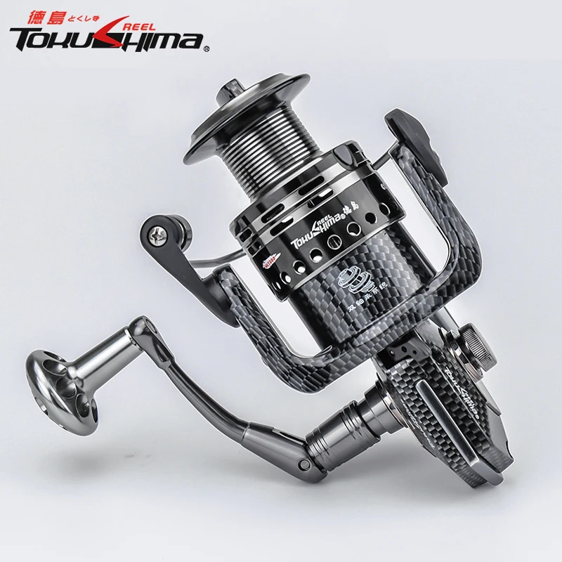 TOKUSHIMA HK 13+1BB High Quality Spinning Reel Fishing Wheel Long Casting Carp Lure | Спорт и развлечения
