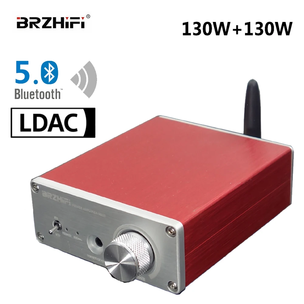 

Усилитель высокой мощности BRZHIFI TPA3250 HIFI Bluetooth 5,0 цифровой усилитель 130 Вт + 130 Вт LDAC стерео аудио домашний кинотеатр