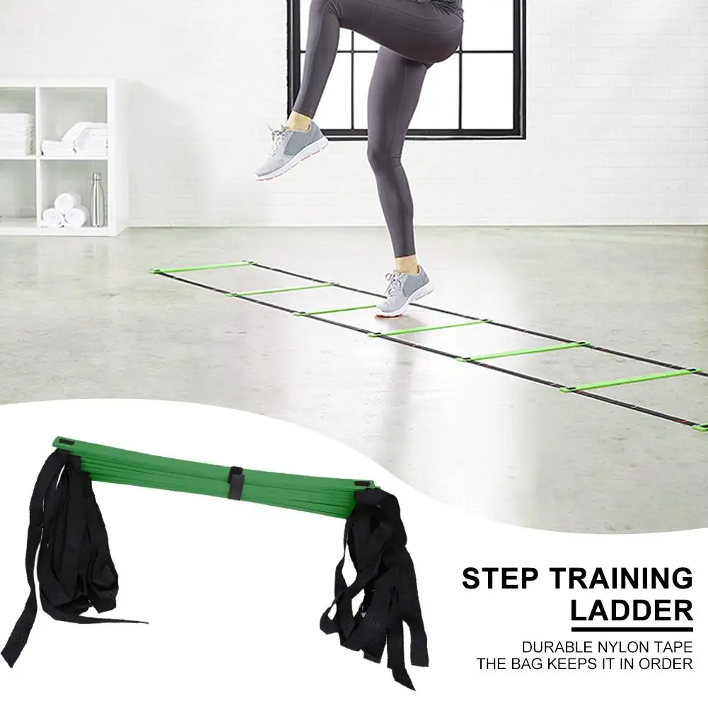 

4/6/7/9/12/14 Rung Nylon Straps Agility Training Ladders Soccer Football Speed Ladder Training Stairs Fitness Equipment