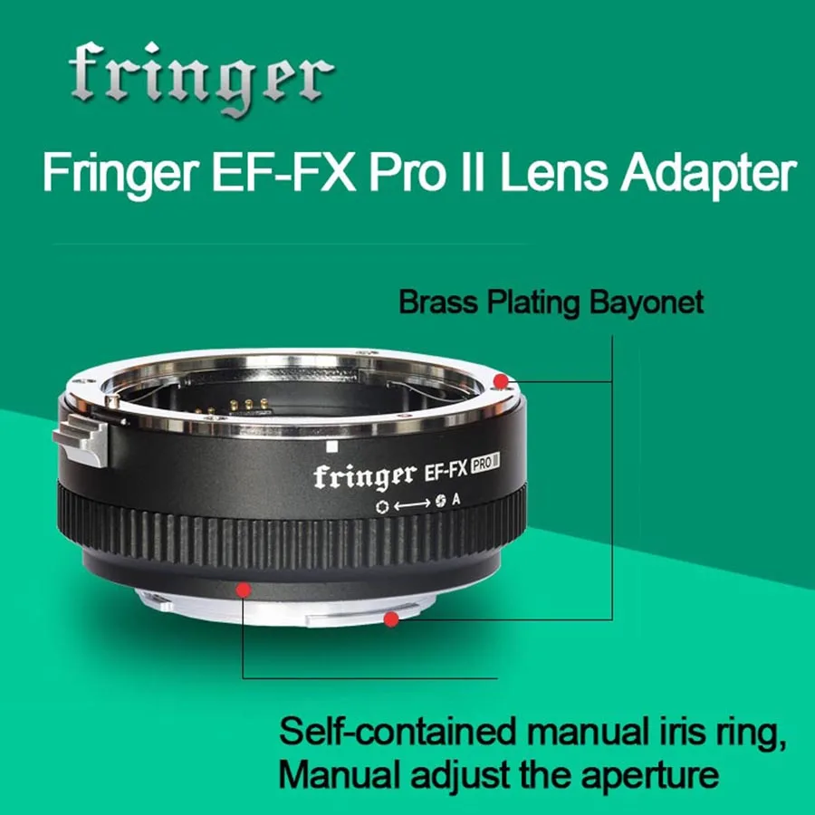 Адаптер для объектива Fringer Φ PRO II Canon EF к адаптеру автофокуса Fujifilm | Электроника