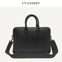 mens briefcase 100 leather business handbags large capacity 15 inch computer bag fashion shoulder bag luxury brand 2022 new