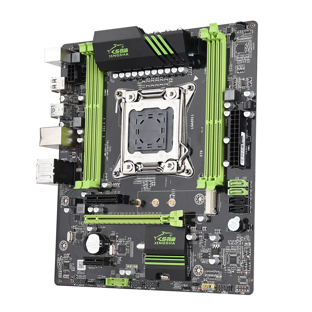 Kaufen LGA2011 X79 Motherboard Set Combos Xeon E5 2690 CPU 4 Stücke X 8GB = 32GB Speicher DDR3 RAM Heizkörper 1600Mhz