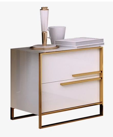 Китайский современный изготовленный на заказ двуспальная кровать экокожа