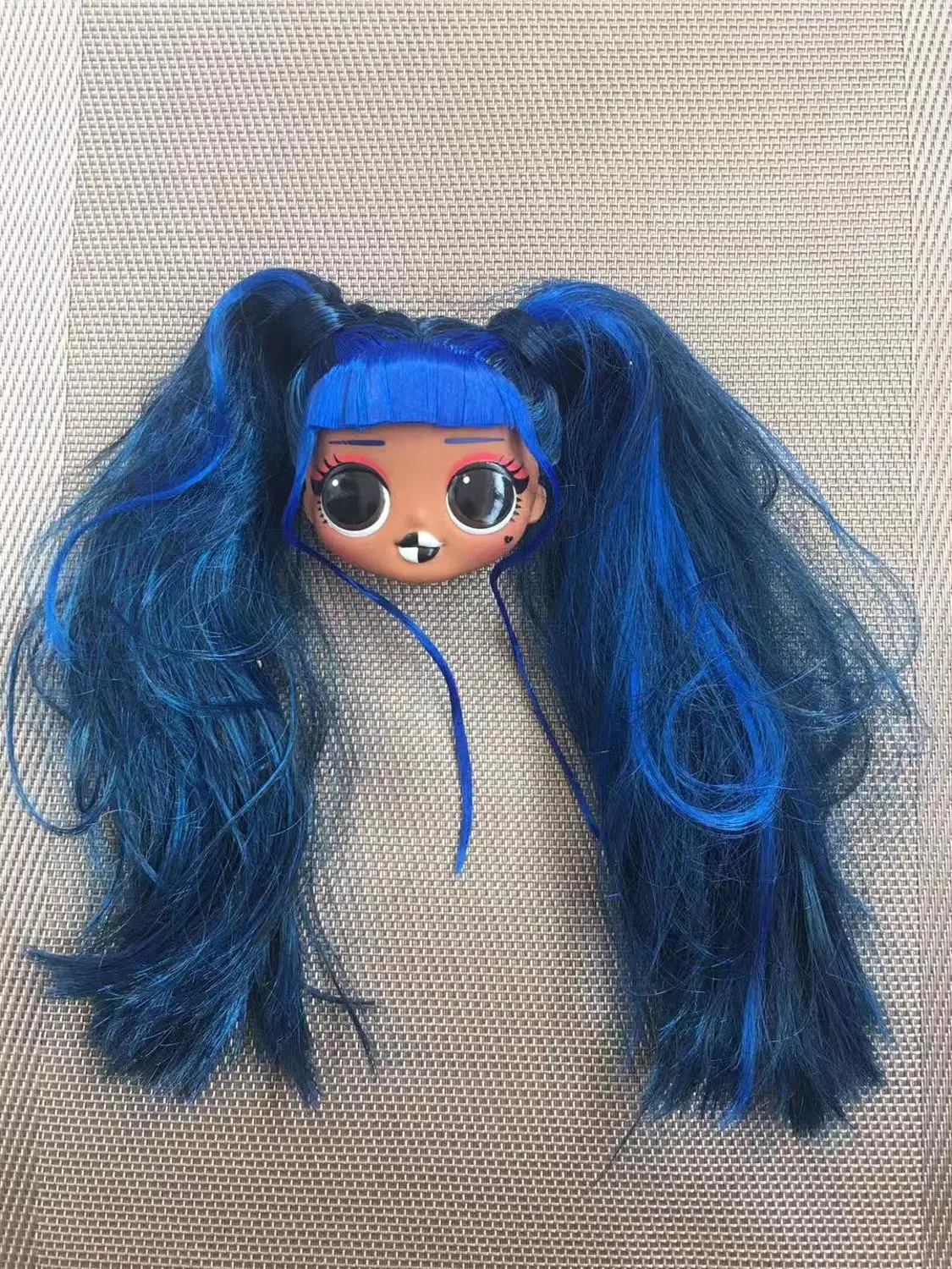 Укорененные волосы модная сестра кукла голова девочка сделай сам игрушка части