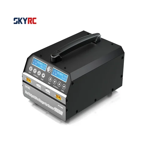 

SKYRC PC1080 Lipo Battery Charger 1080W 20A for Agricultural Spraying Drone with Dual Channel Lithium Battery