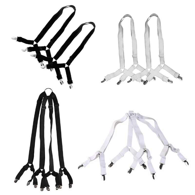 2 шт. крест накрест регулируемая кровать простыня ремни подтяжки захват