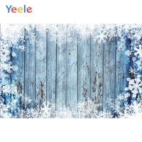 winter snowflake vintage wooden floor home decoration backdrop photography custom photographic background for photo studio